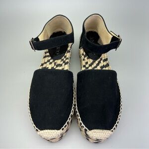 Jimmy Choo Black Suede
Delphine Espadrilles